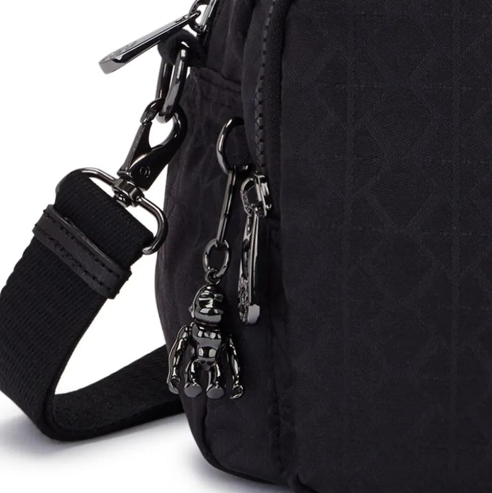 Borsa a mano e tracolla Kipling Cool Defea Signature Blk Q