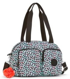 Borsa a mano e tracolla Kipling Cool Defea Abstract Print