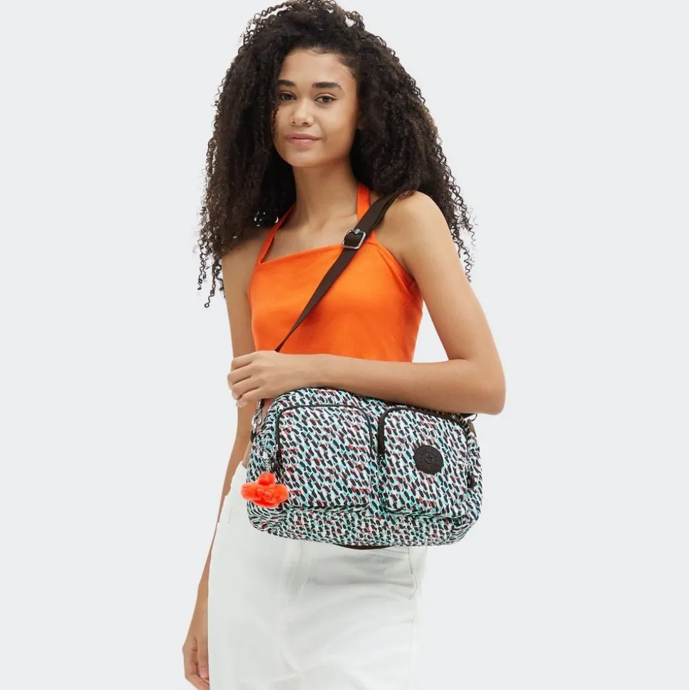 Borsa a mano e tracolla Kipling Cool Defea Abstract Print