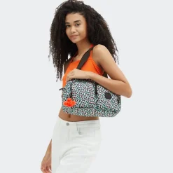 Borsa a mano e tracolla Kipling Cool Defea Abstract Print