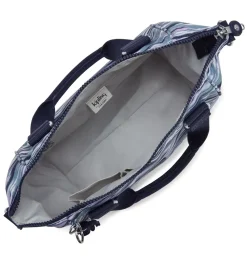 Borsa a mano e tracolla Kipling Amiel Brush Stripes