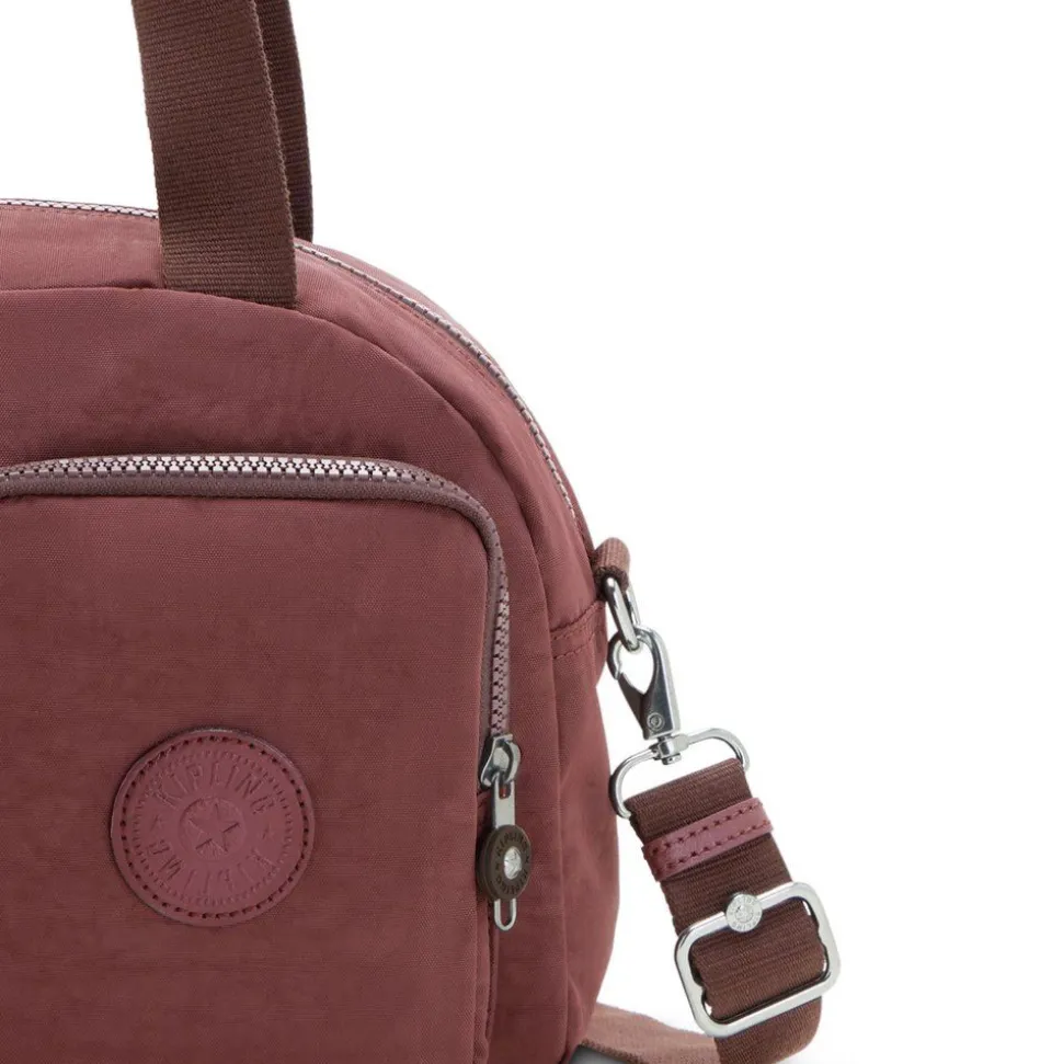 Borsa a mano e tracolla Kipling Cool Defea Mahogany
