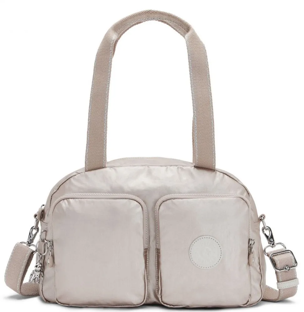 Borsa a mano e tracolla Kipling Cool Defea Metallic Glow
