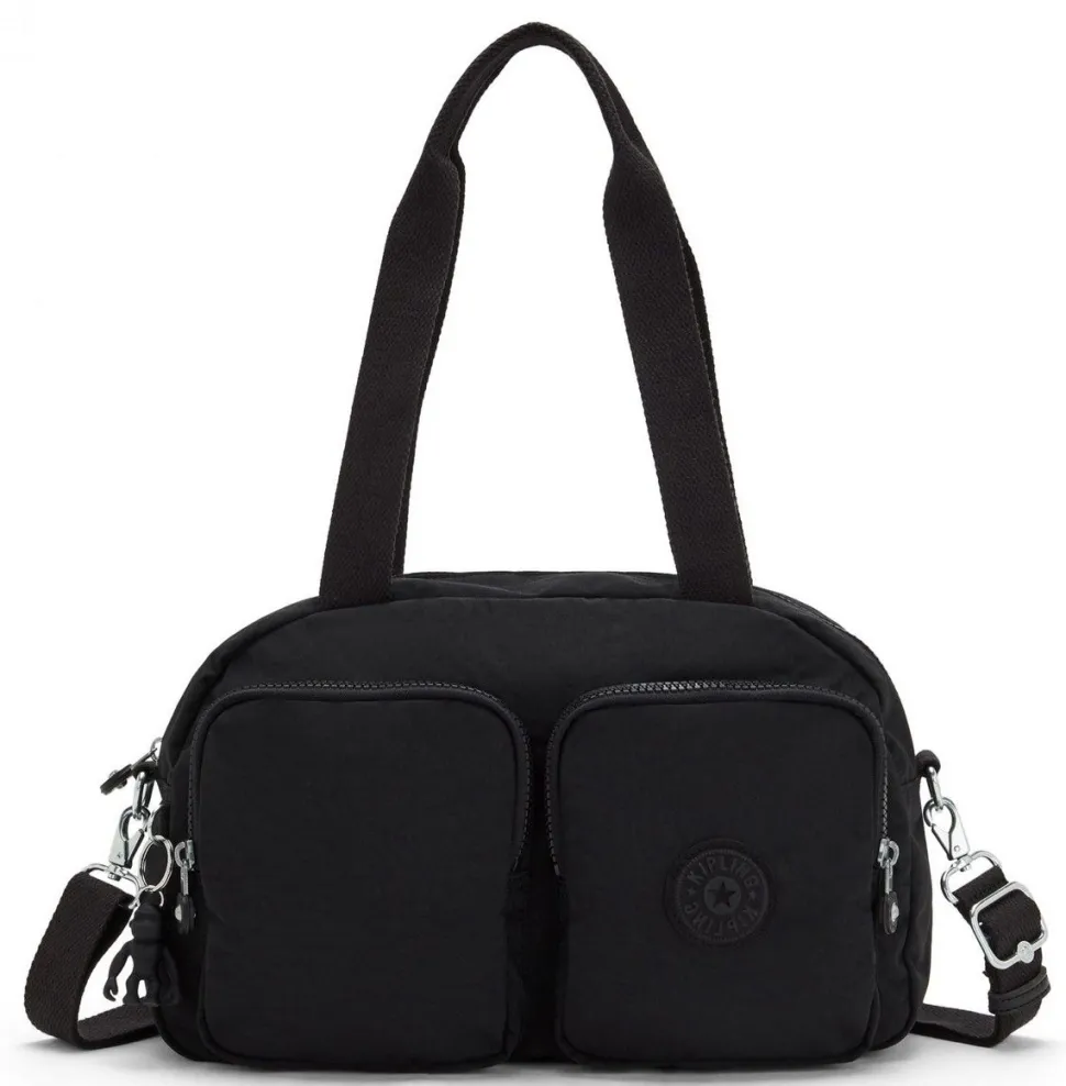 Borsa a mano e tracolla Kipling Cool Defea Black Noir