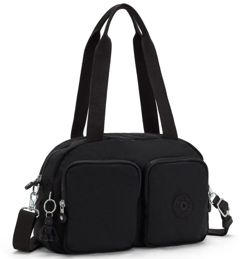 Borsa a mano e tracolla Kipling Cool Defea Black Noir