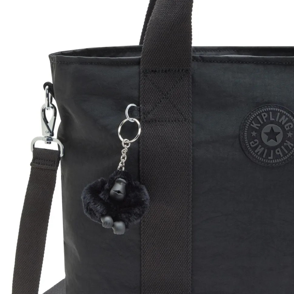 Borsa a mano e tracolla Kipling Minta L Black Noir