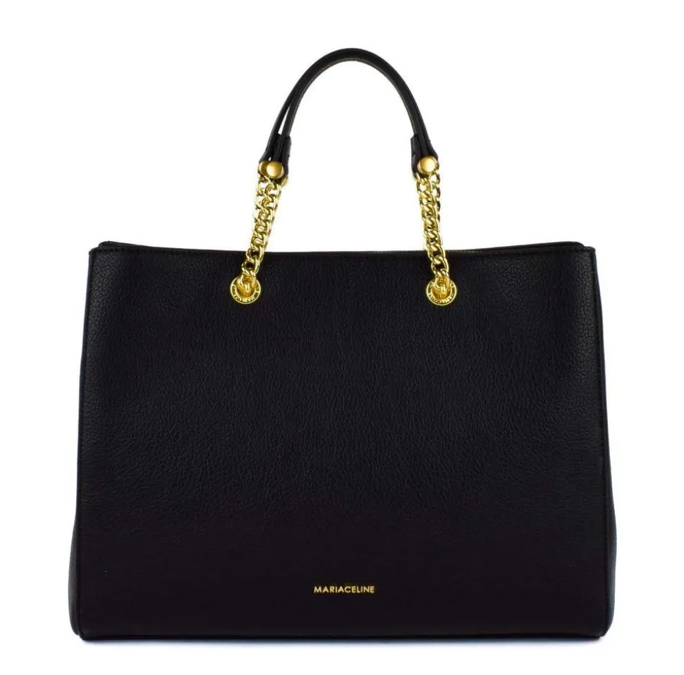 Borsa a mano e tracolla Maria Celine Julie 02 Nera