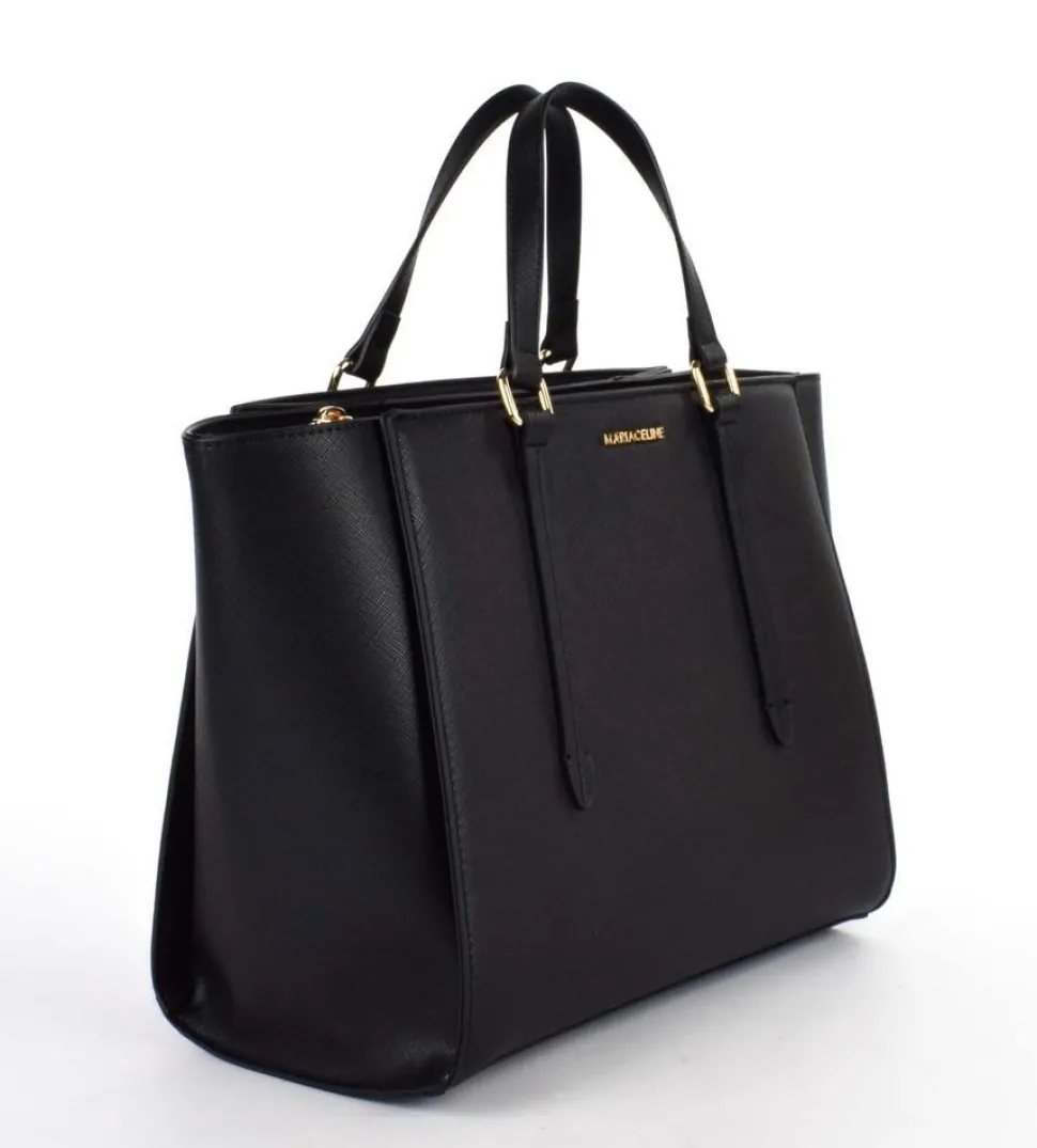 Borsa a mano e tracolla Maria Celine Paris 02 Nera