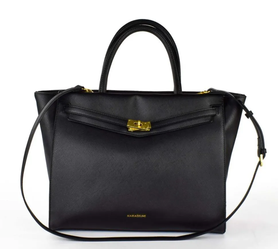 Borsa a mano e tracolla Maria Celine Kim 01 Nera