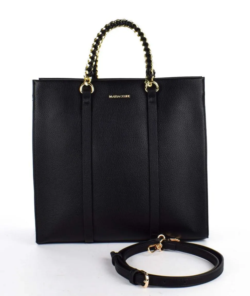 Borsa a mano e tracolla Maria Celine Luana 01 Nera