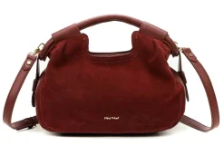 Borsa a mano e tracolla Mimì-Muà Bordeaux