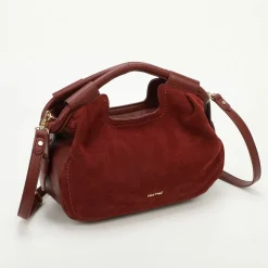 Borsa a mano e tracolla Mimì-Muà Bordeaux