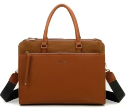 Borsa a mano e tracolla Mimì-Muà Cuoio