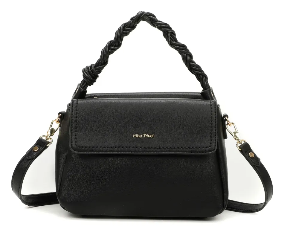 Borsa a mano e tracolla Mimì-Muà Nera