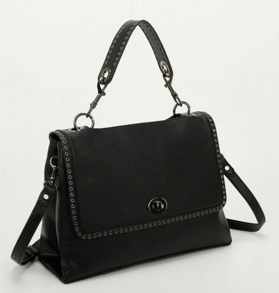 Borsa a mano e tracolla Mimì-Muà Nera