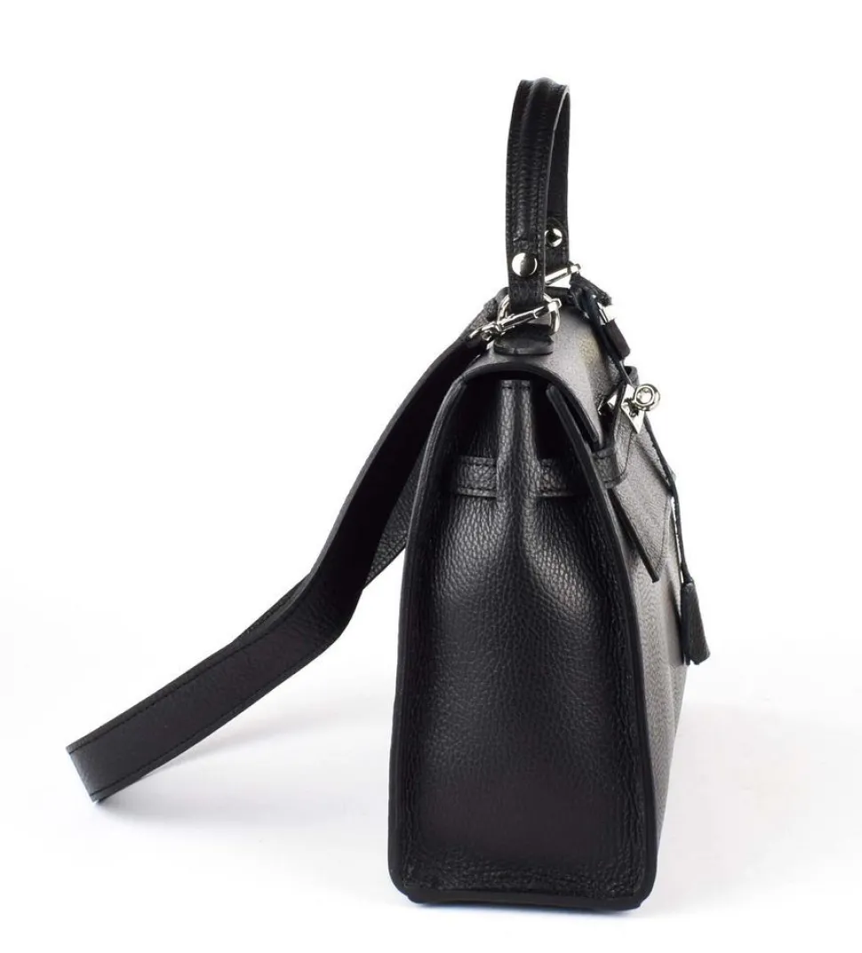 Borsa a mano e tracolla 20144 Nero