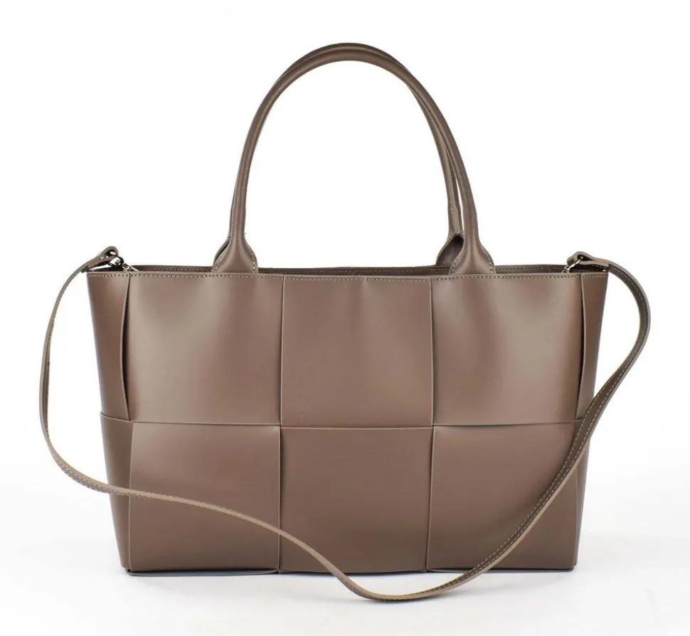 Borsa a mano e tracolla 20128 Taupe