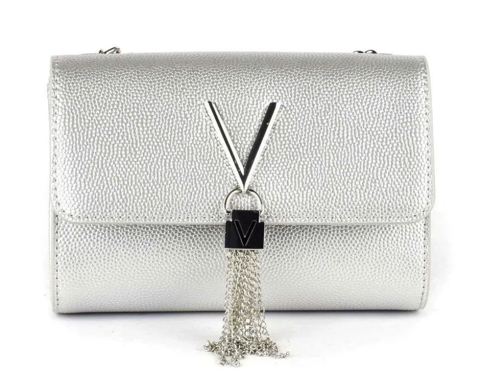 Borsa a mano e tracolla Valentino Bags Divina 403 Argento