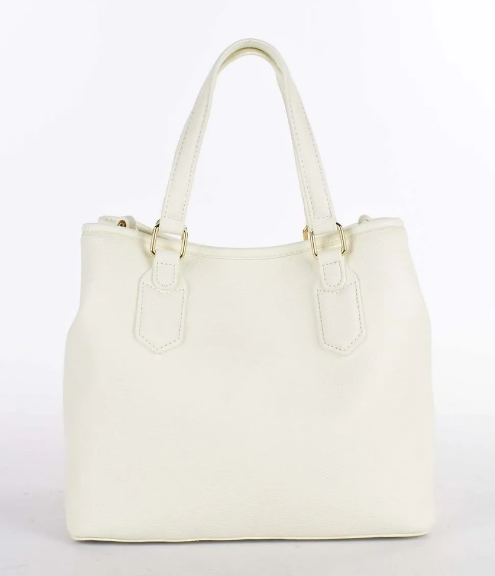 Borsa a mano e tracolla Valentino Bags Brixton 05 Bianca