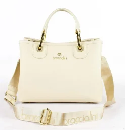 Borsa a mano piccola Braccialini Beth Beige