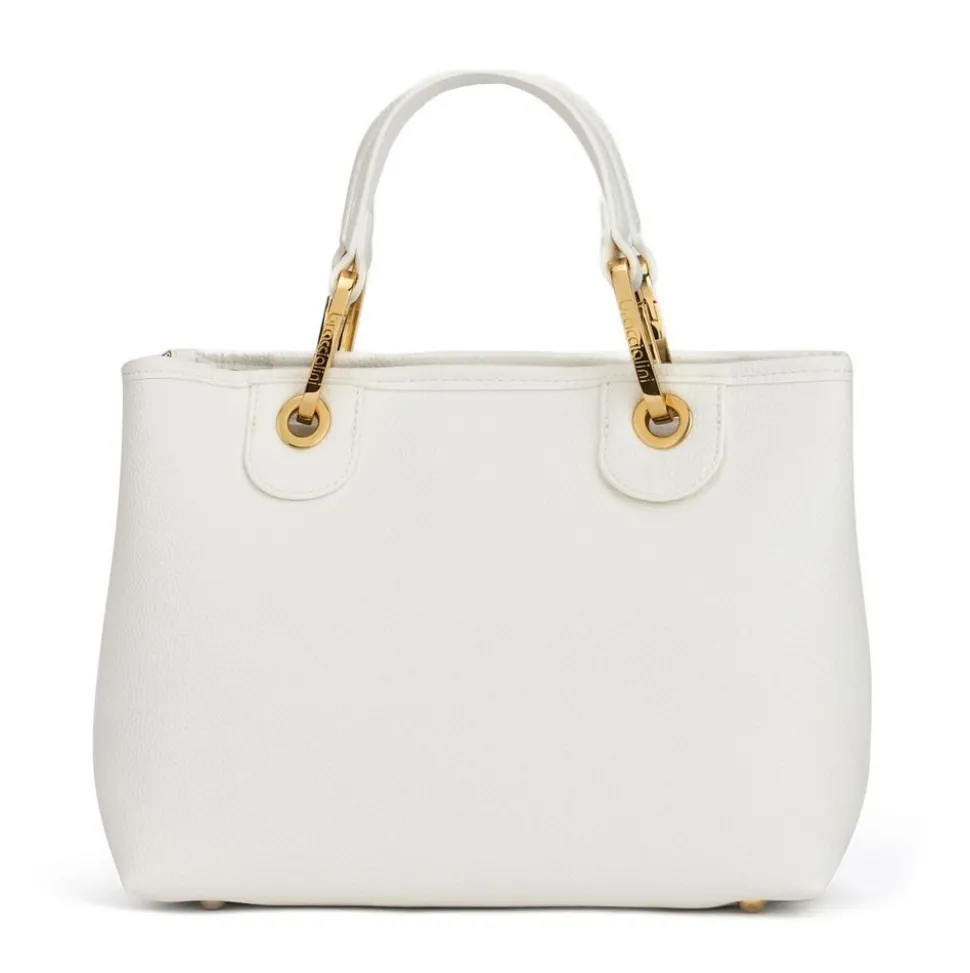Borsa a mano piccola Braccialini Beth Jewels Bianca
