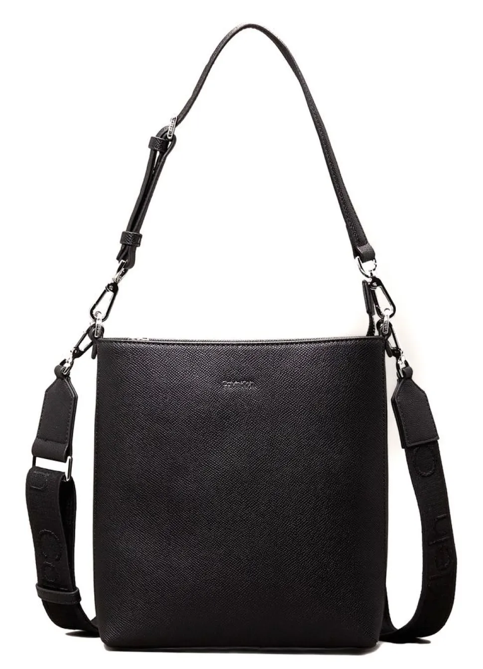 Borsa a secchiello Calvin Klein Nera