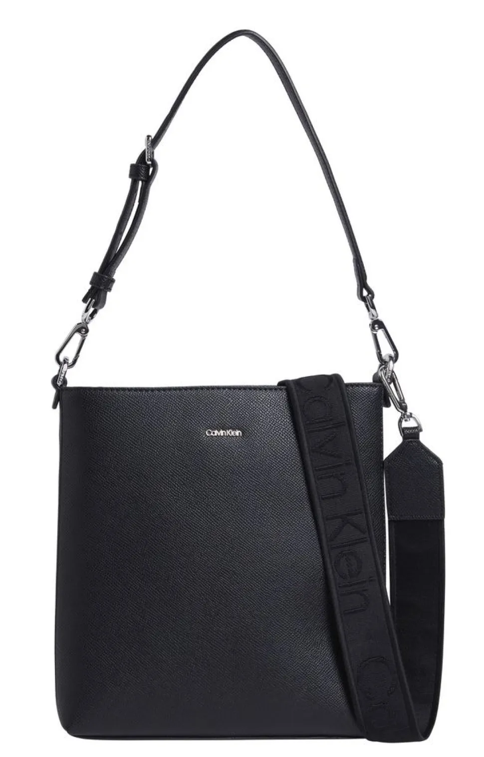 Borsa a secchiello Calvin Klein Nera