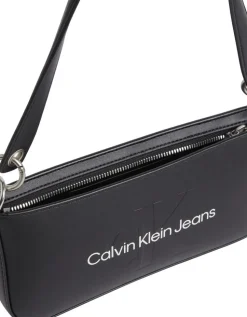 Borsa a spalla Calvin Klein Nera