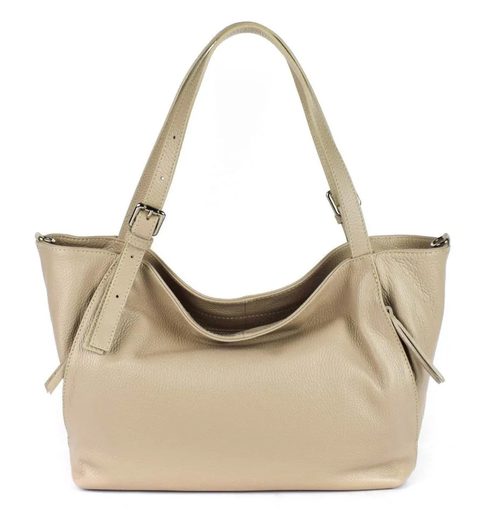 Borsa a spalla e tracolla 20172 Beige