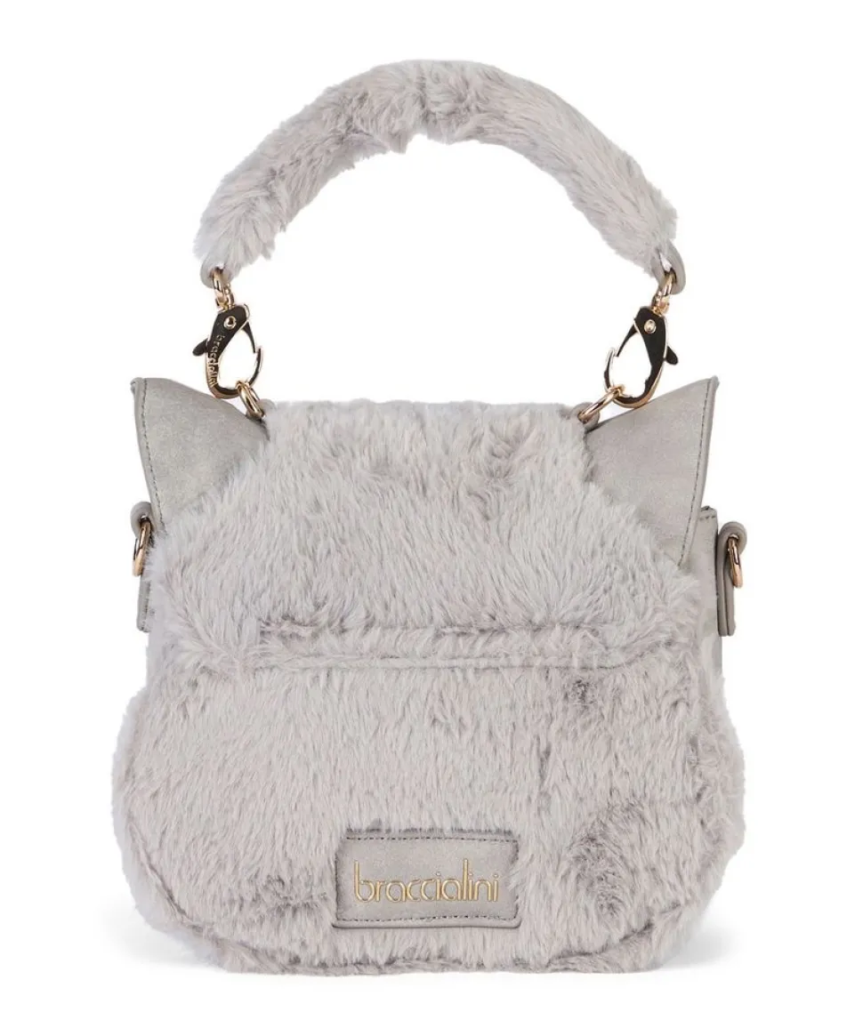 Borsa a spalla e tracolla Braccialini Shape Cat