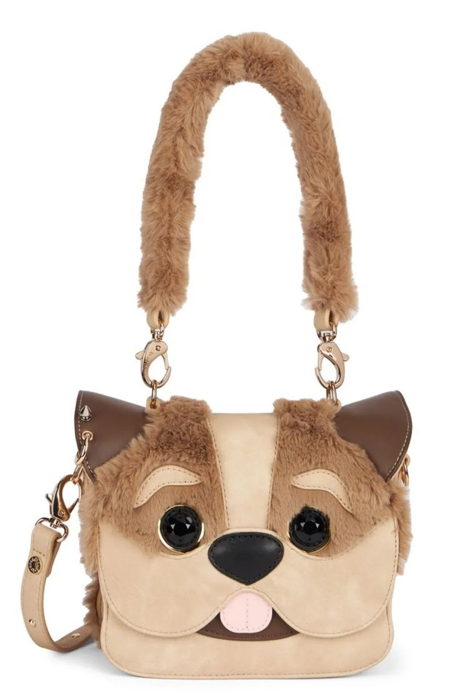 Borsa a spalla e tracolla Braccialini Shape Dog