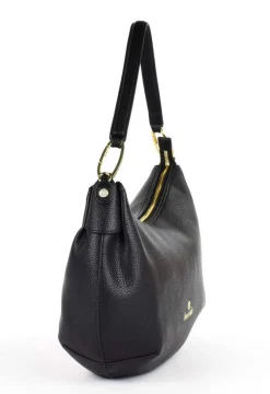 Borsa a spalla e tracolla Braccialini Beth Nera