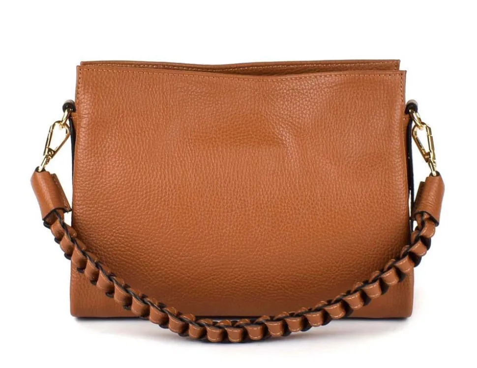 Borsa a spalla e tracolla 20121 Cuoio