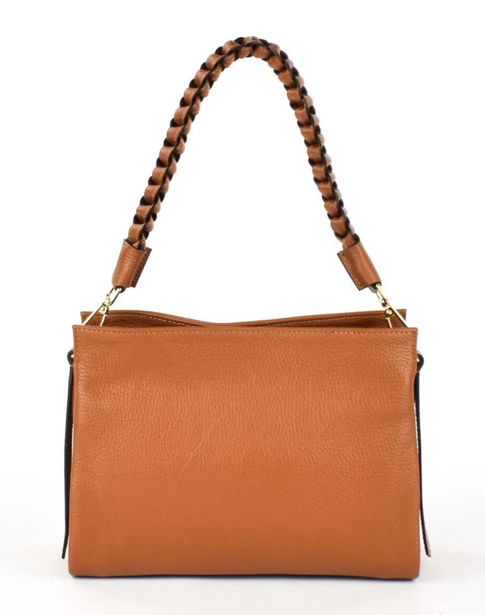 Borsa a spalla e tracolla 20121 Cuoio