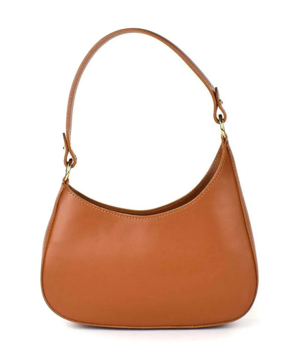 Borsa a spalla e tracolla 20129 Cuoio