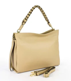 Borsa a spalla e tracolla 20119 Ecru
