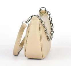 Borsa a spalla e tracolla 20105 Ecru