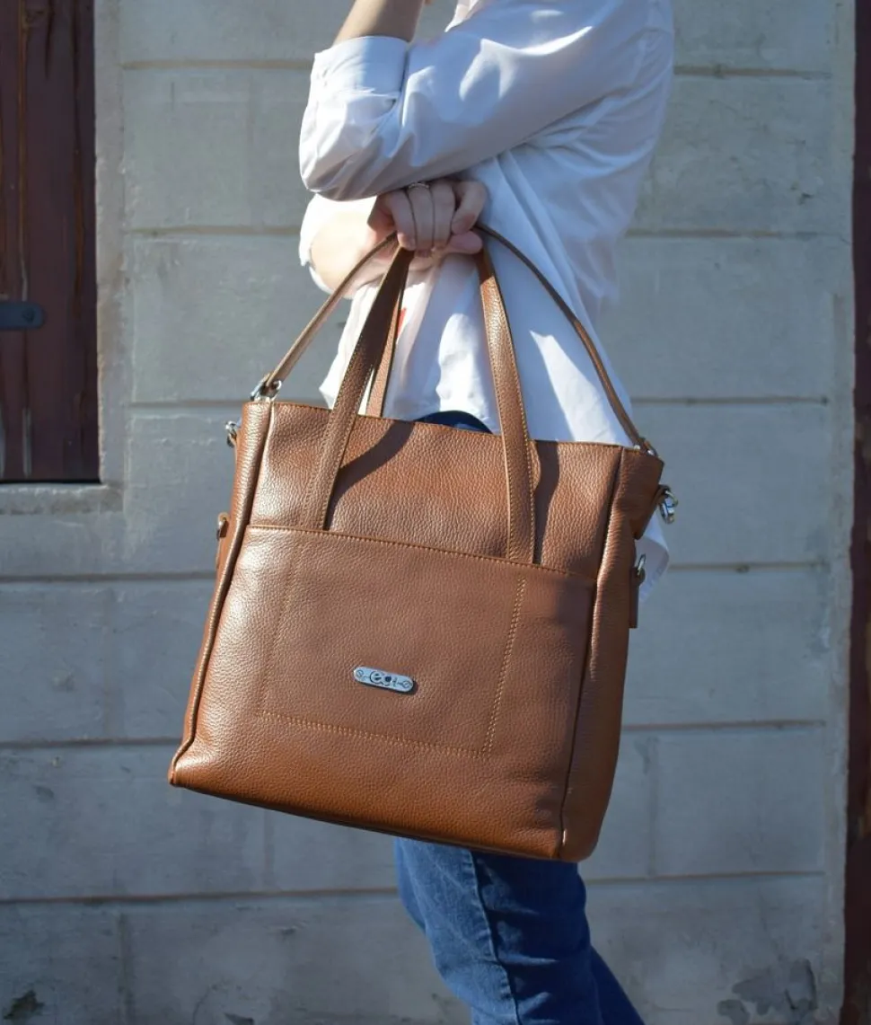 Borsa a spalla e tracolla EC Venezia 02 Senape