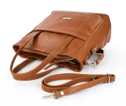 Borsa a spalla e tracolla EC Venezia 02 Cuoio