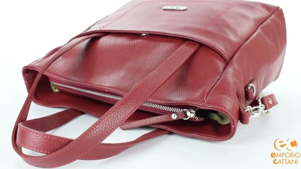 Borsa a spalla e tracolla EC Venezia 02 Cuoio