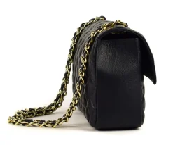 Borsa a spalla e tracolla in pelle BP25 Blu