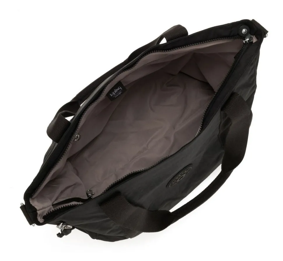 Borsa a spalla e tracolla Kipling Asseni Black Noir