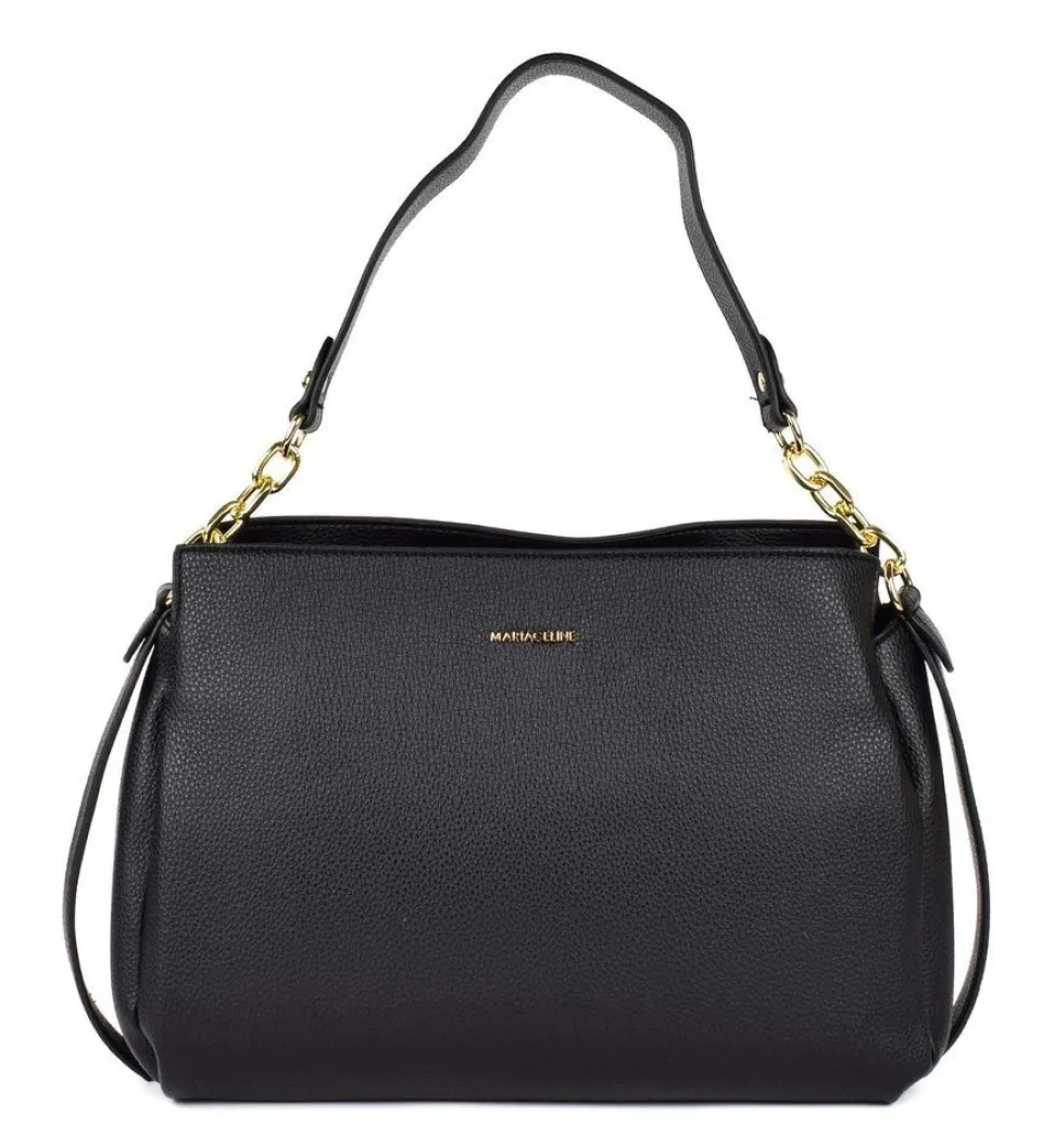 Borsa a spalla e tracolla Maria Celine Holly 03 Nera