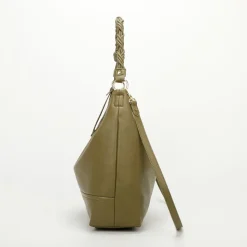 Borsa a spalla e tracolla Mimì-Muà Verde Oliva