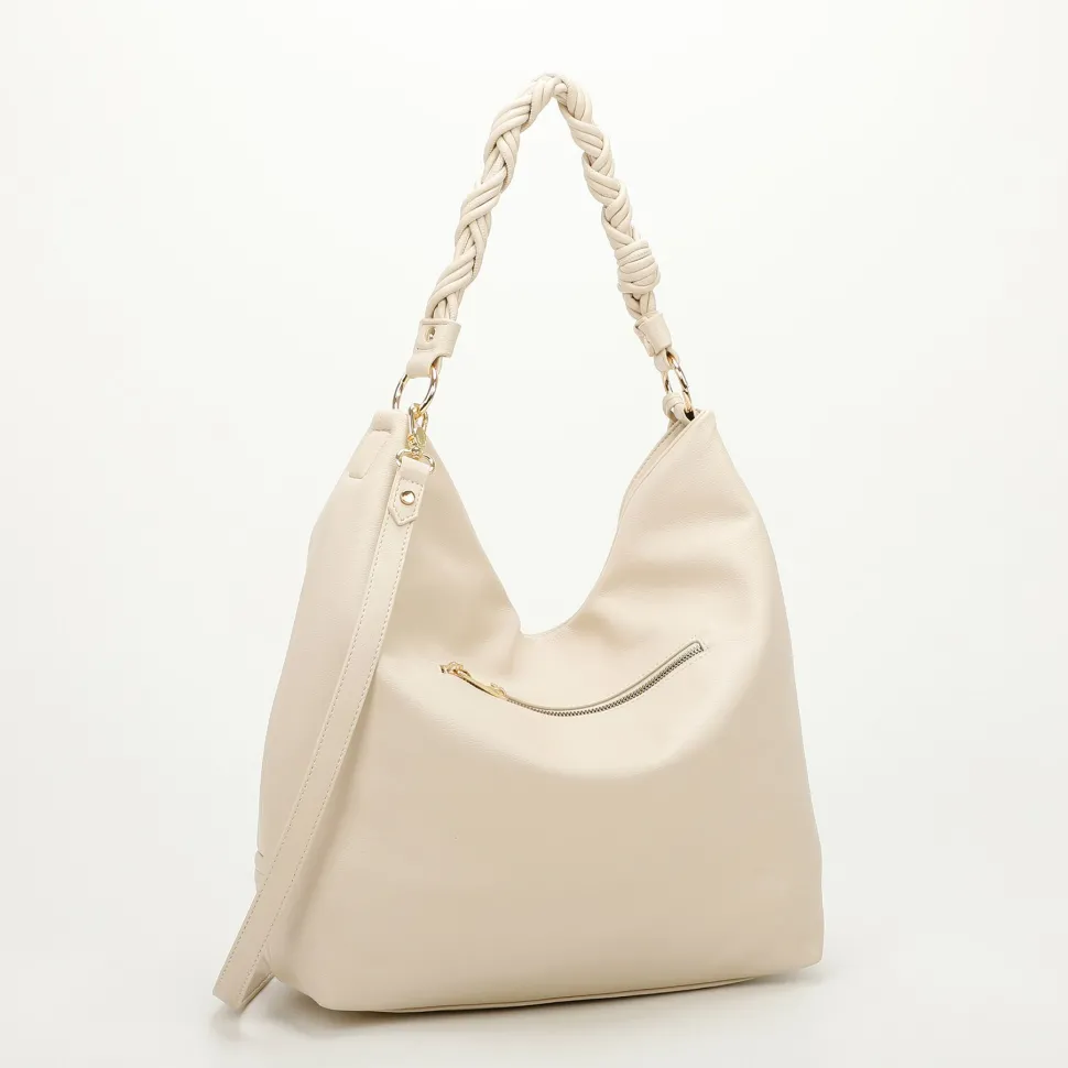 Borsa a spalla e tracolla Mimì-Muà Panna