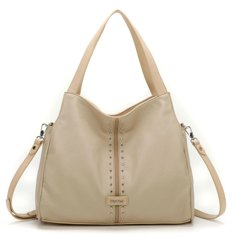 Borsa a spalla e tracolla Mimì-Muà Beige