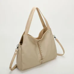Borsa a spalla e tracolla Mimì-Muà Beige