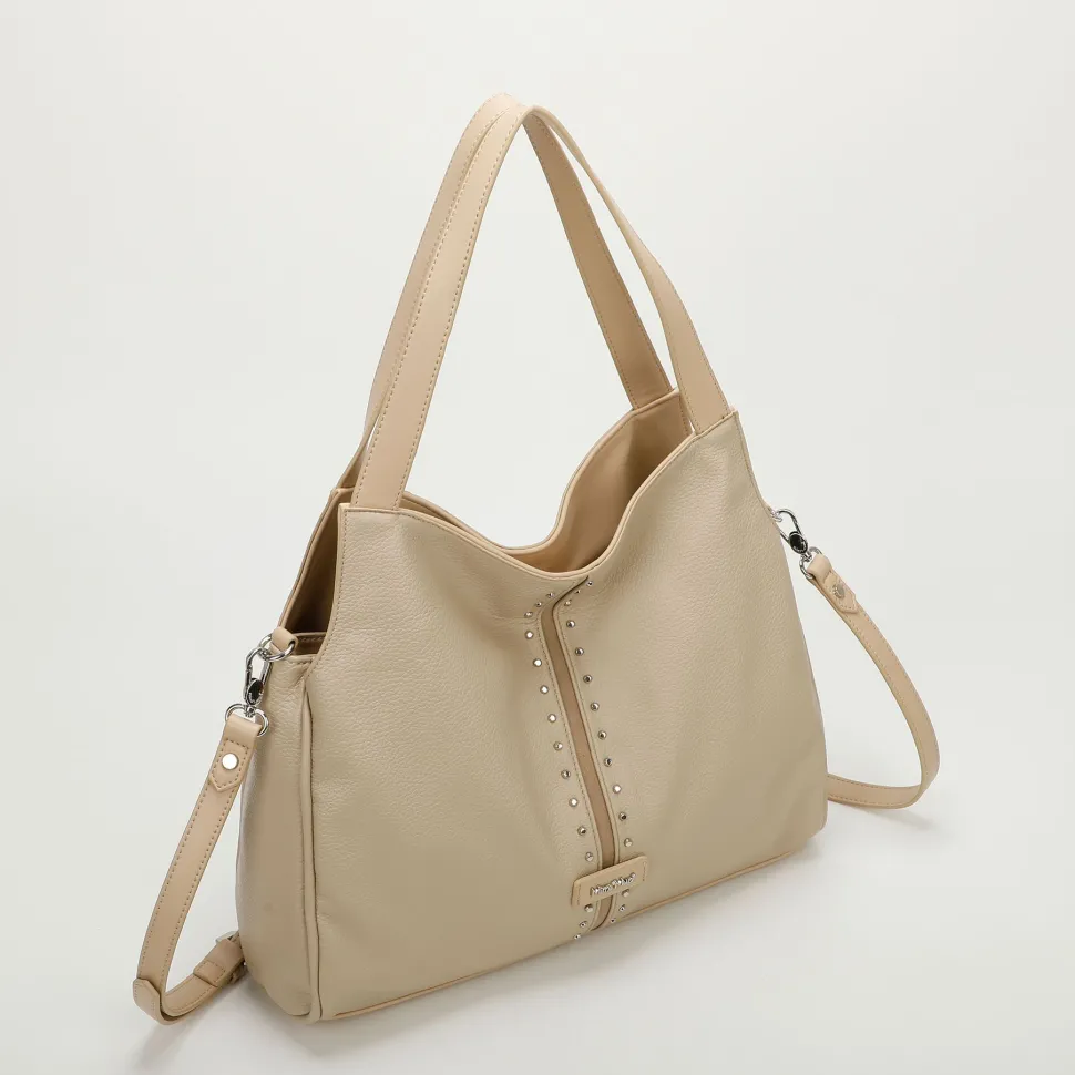 Borsa a spalla e tracolla Mimì-Muà Beige