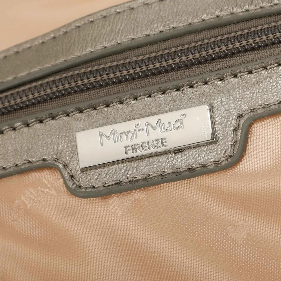 Borsa a spalla e tracolla Mimì-Muà Piombo