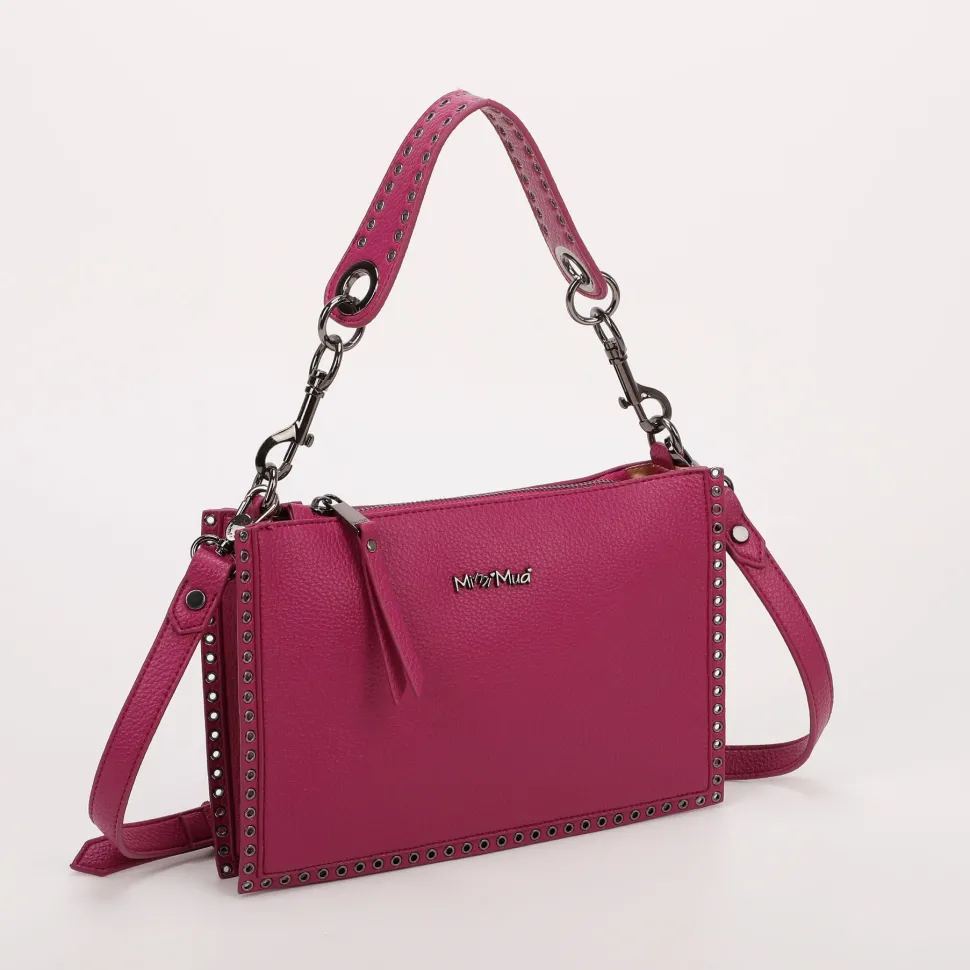 Borsa a spalla e tracolla Mimì-Muà Fuxia
